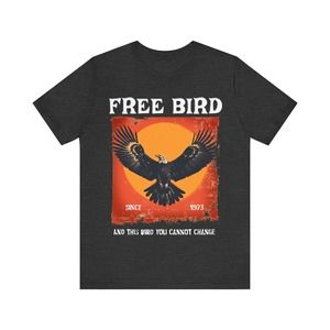 Free Bird Tee, Band TShirt, Old School Band T-shirt